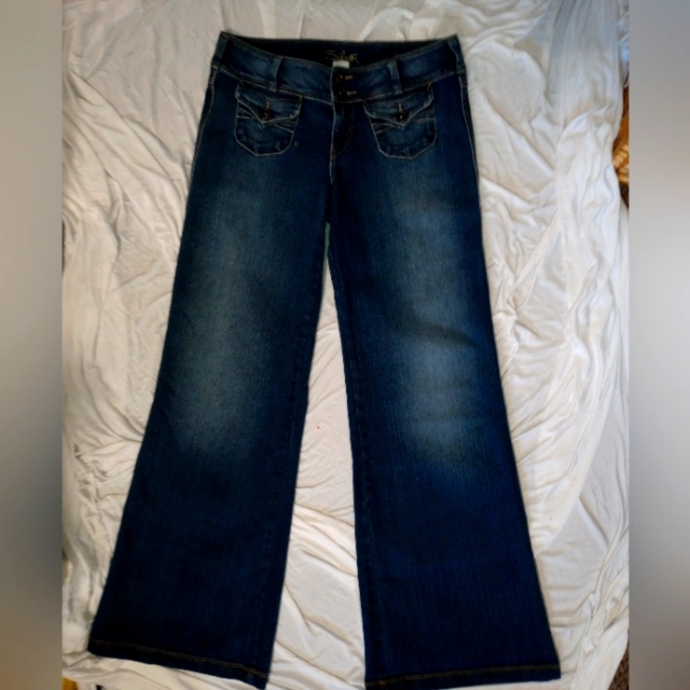 Y2k flared low Waisted jeans